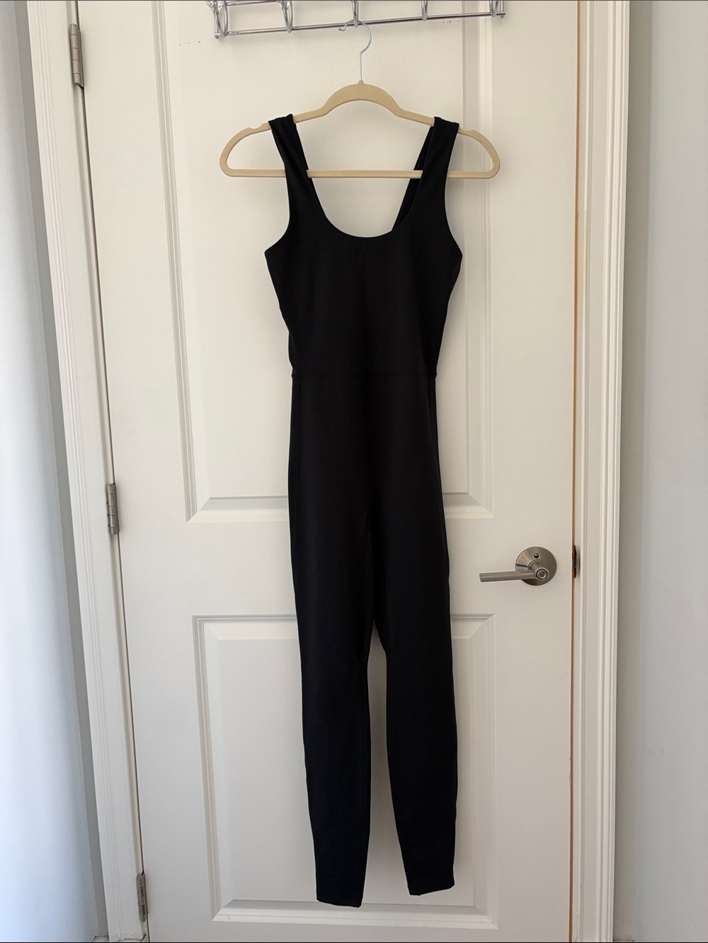Black Sleeveless Jumpsuit - Women's Slim Fit